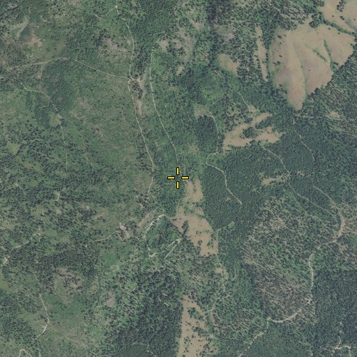 Aerial/Satellite Image of Kaleib Spring, OR