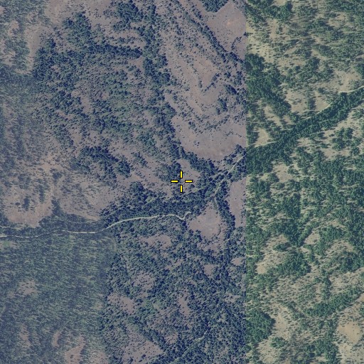 Aerial/Satellite Image of Keating Creek, OR