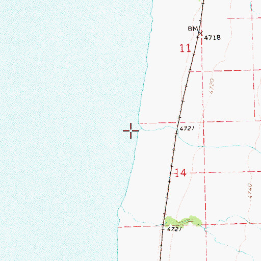Topographic Map of Kelley Creek, OR