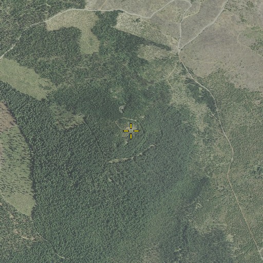 Aerial/Satellite Image of Kelsay Mountain, OR