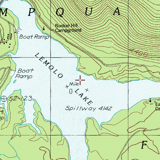 Topographic Map of Kelsay Valley, OR