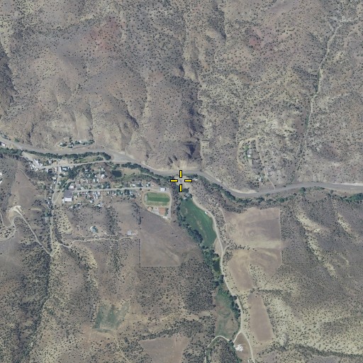 Aerial/Satellite Image of Keyes Creek, OR