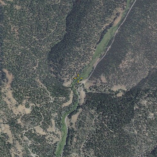 Aerial/Satellite Image of Keystone Gulch, OR