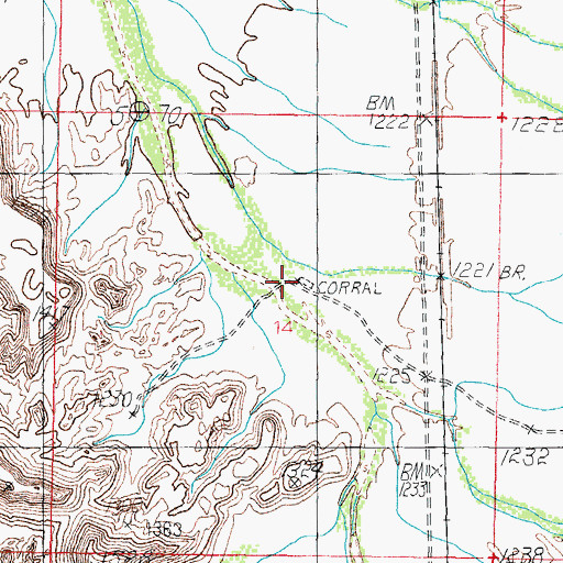 Topographic Map of Slovan Well, AZ
