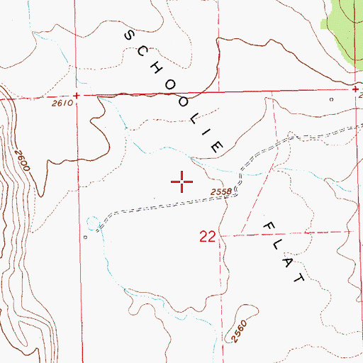 Topographic Map of Klawhop Butte, OR