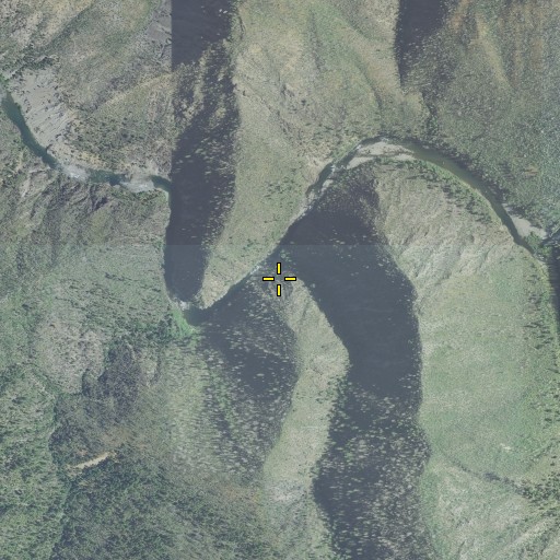 Aerial/Satellite Image of Labrador Creek, OR