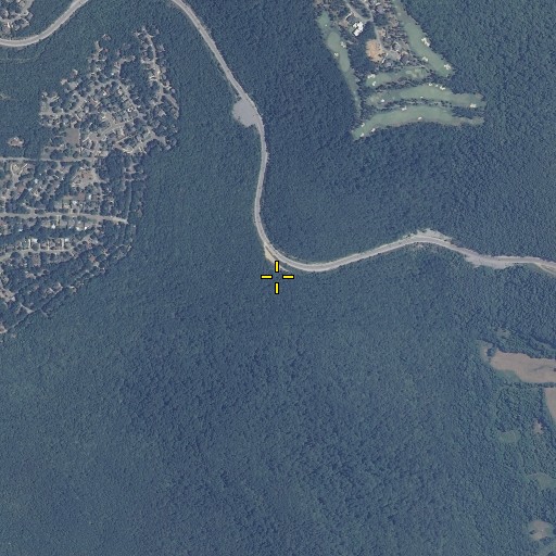 Aerial/Satellite Image of Blevins Gap, AL