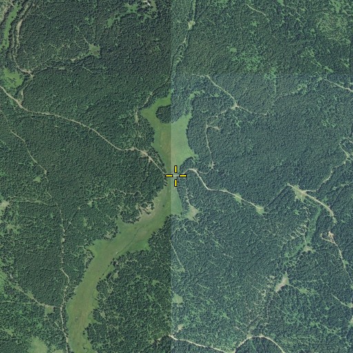 Aerial/Satellite Image of Little Meadows, OR