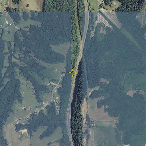 Aerial/Satellite Image of Blowing Spring, AL