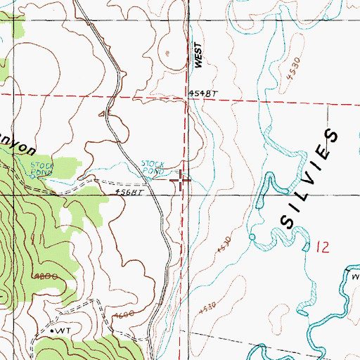Topographic Map of Loco Canyon, OR