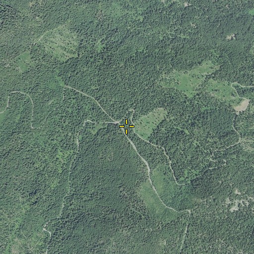 Aerial/Satellite Image of Lusby Cabin, OR
