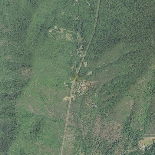 Aerial/Satellite Image of Luther Divide, OR