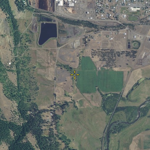 Aerial/Satellite Image of Martin Spring, OR