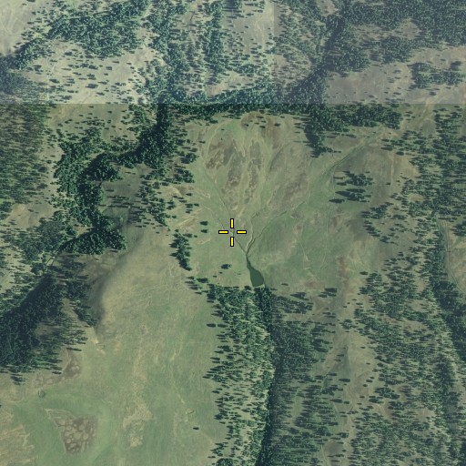 Aerial/Satellite Image of McCarty Spring, OR