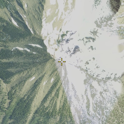 Aerial/Satellite Image of Mount McLoughlin, OR