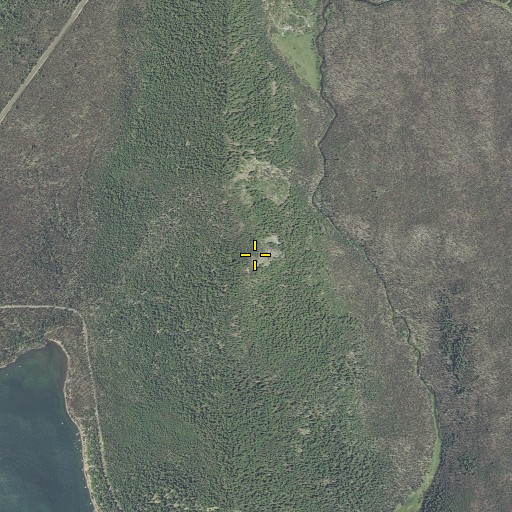Aerial/Satellite Image of Moolack Butte, OR