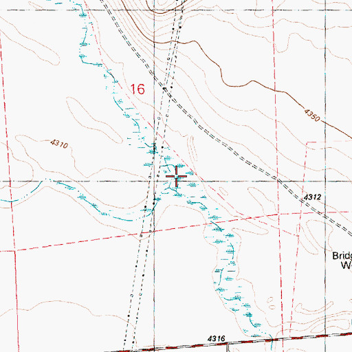 Topographic Map of Murdock Creek, OR