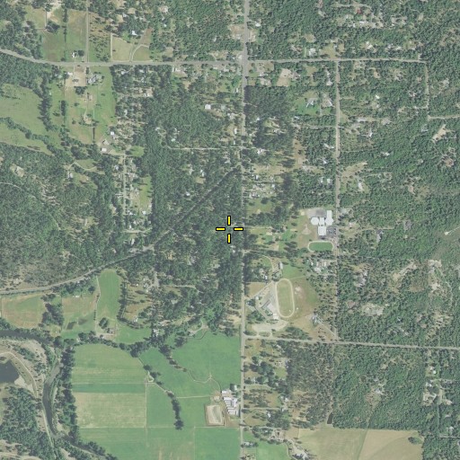 Aerial/Satellite Image of New Hope, OR