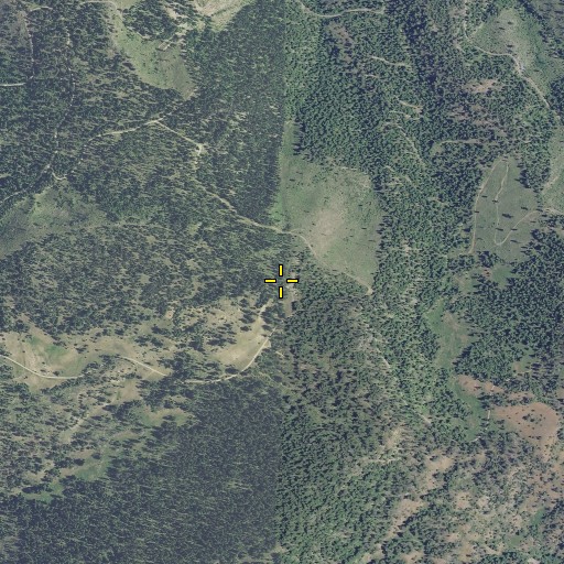 Aerial/Satellite Image of Ochoco Agate Beds, OR