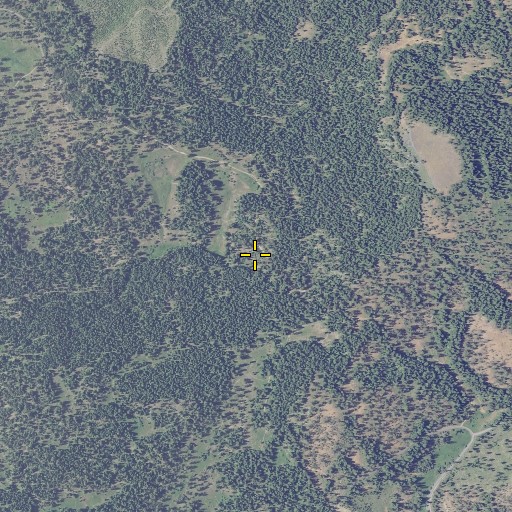 Aerial/Satellite Image of Ochoco Spring, OR