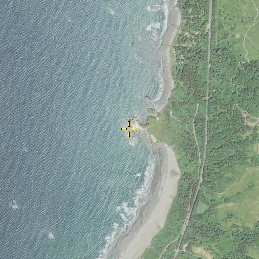 Aerial/Satellite Image of Otter Point, OR