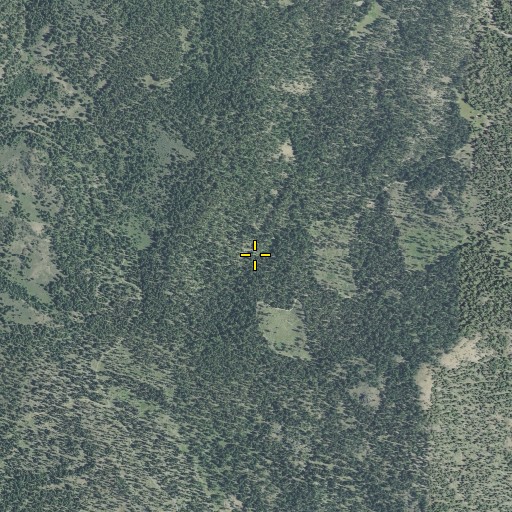 Aerial/Satellite Image of P and P Spring, OR