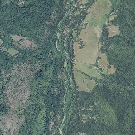 Aerial/Satellite Image of Page Creek, OR