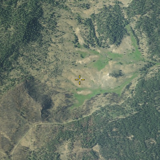 Aerial/Satellite Image of Pine Knoll Basin, OR