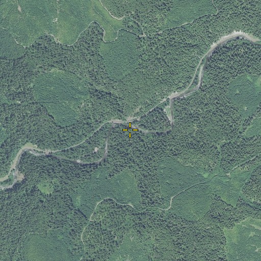 Aerial/Satellite Image of Pink Creek, OR