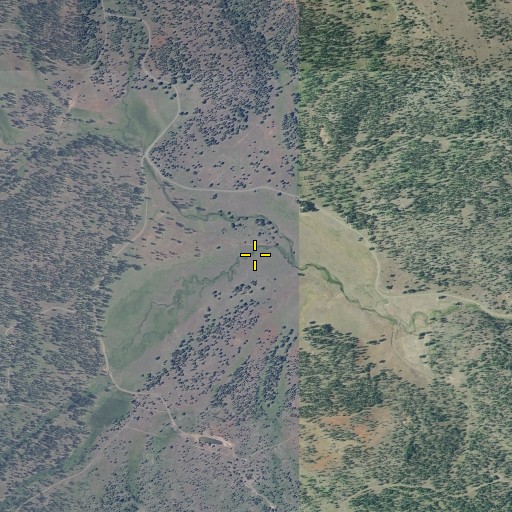 Aerial/Satellite Image of Porter Creek, OR