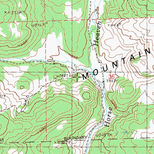 Topographic Map of Pringle Creek, OR