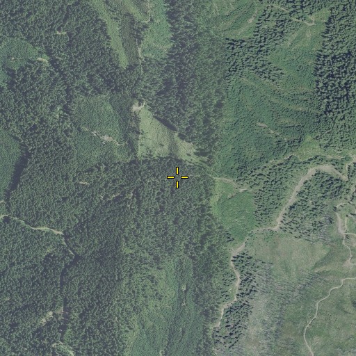 Aerial/Satellite Image of Raspberry Mountain, OR