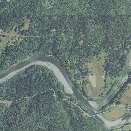 Aerial/Satellite Image of Rilea Creek, OR