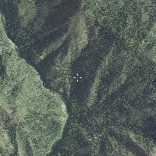 Aerial/Satellite Image of Robertson Mine, OR