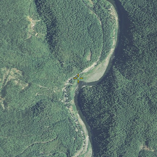 Aerial/Satellite Image of Rocky Gulch, OR