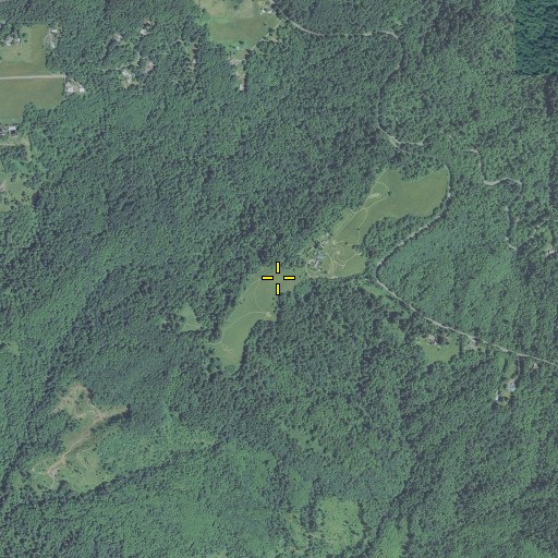 Aerial/Satellite Image of Ross Mountain, OR