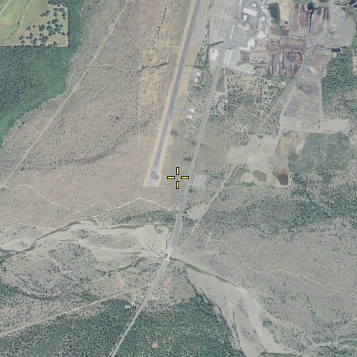 Aerial/Satellite Image of Rough and Ready State Park, OR