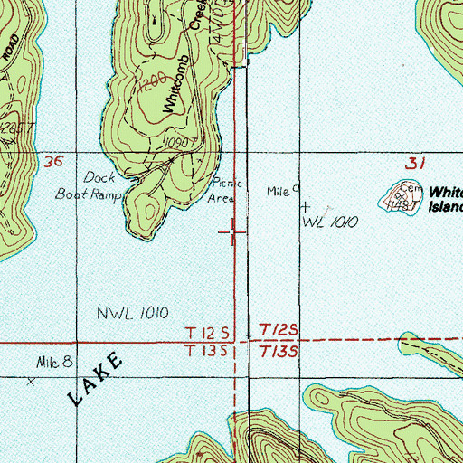 Topographic Map of Rumbaugh Creek, OR