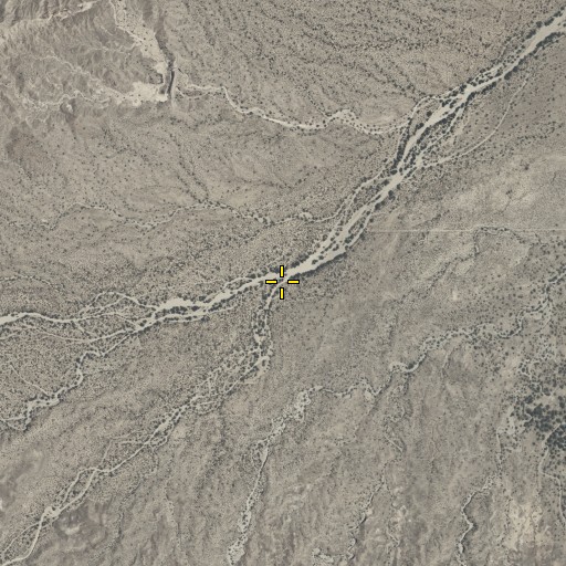 Aerial/Satellite Image of Bear Springs Wash, AZ