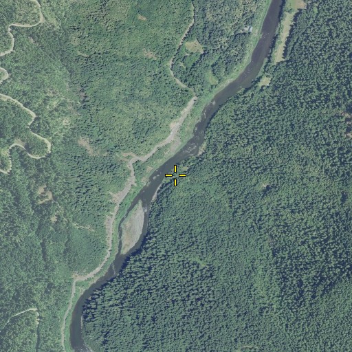 Aerial/Satellite Image of Scott Creek, OR