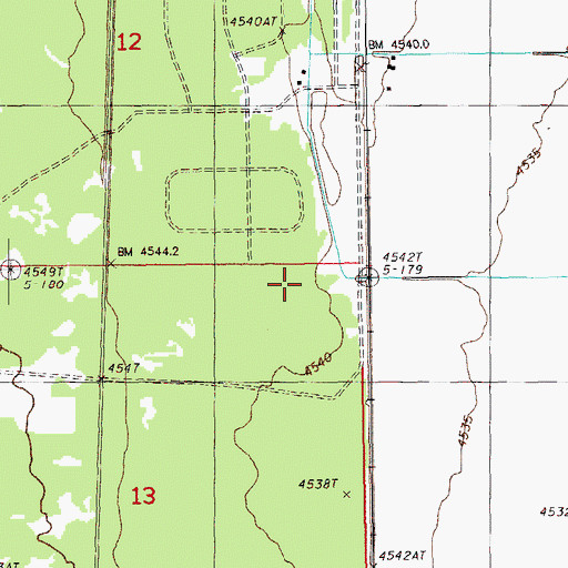 Topographic Map of Scott Creek, OR