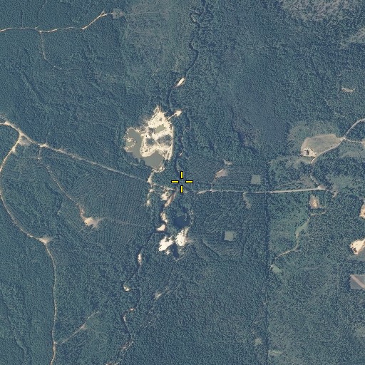 Aerial/Satellite Image of Broken Leg Creek, AL