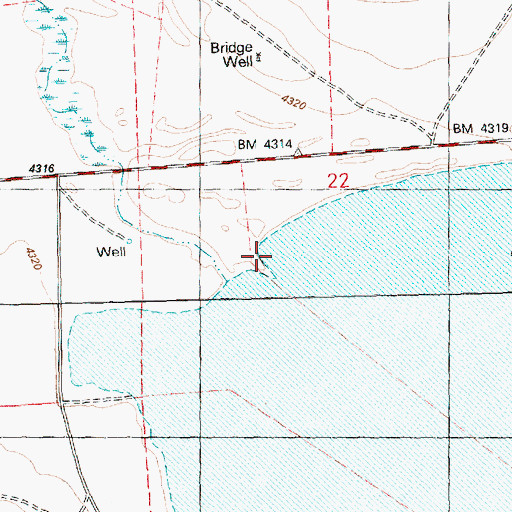 Topographic Map of Silver Creek, OR