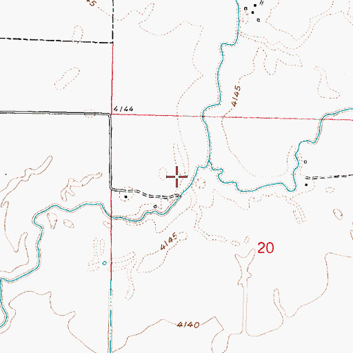 Topographic Map of Silvies River, OR