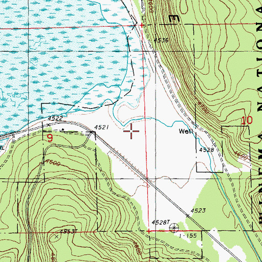 Topographic Map of Skellock Draw, OR