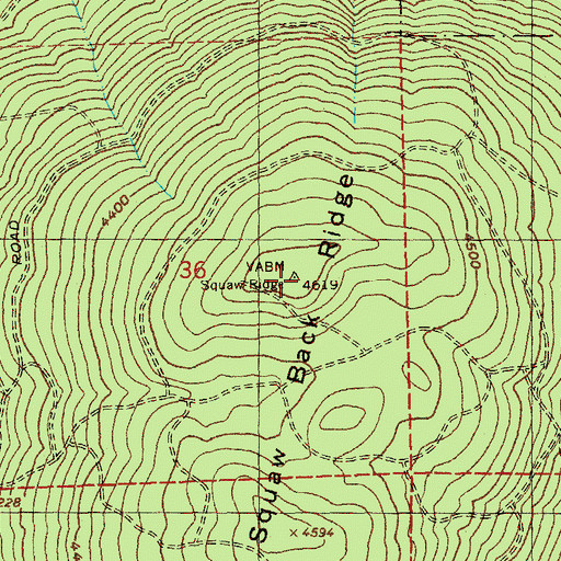 Topographic Map of Akawa Butte, OR