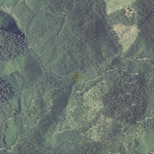 Aerial/Satellite Image of Stanley Creek, OR
