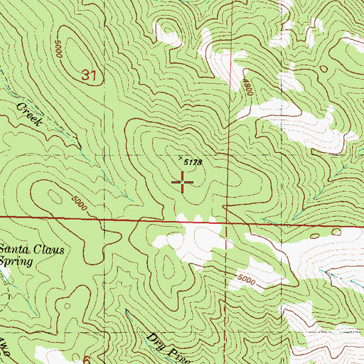 Topographic Map of Sugarloaf Mountain, OR