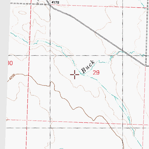 Topographic Map of Swamp Creek, OR