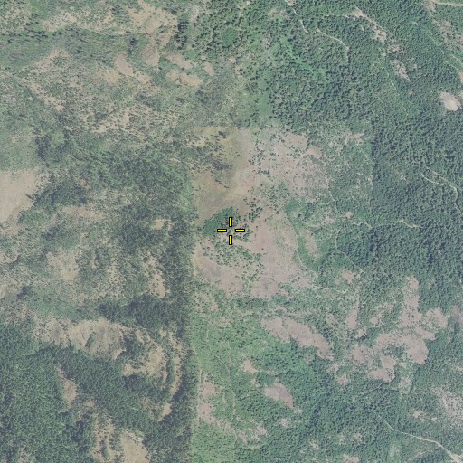 Aerial/Satellite Image of Tatouche Peak, OR